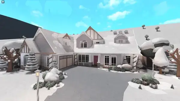 Bloxburg Winter House