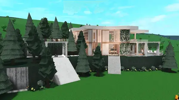 Hillside Bloxburg House