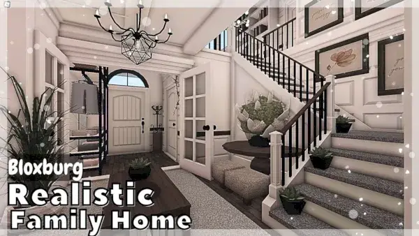 Realistic Two-Story Family Home
