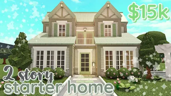 Starter House Affordable Two-Story Home